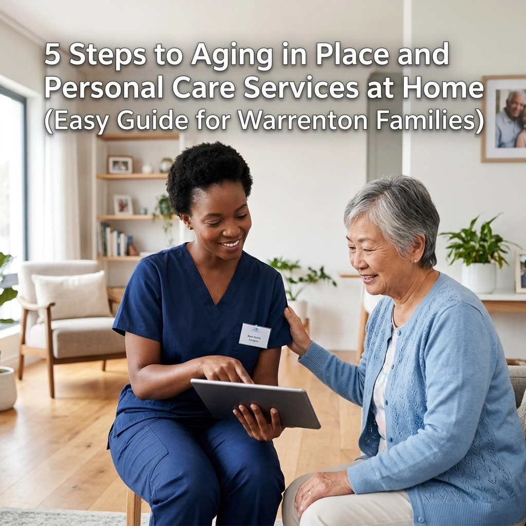 5 Steps to Aging in Place and Personal Care Services at Home (Easy Guide for Warrenton Families)